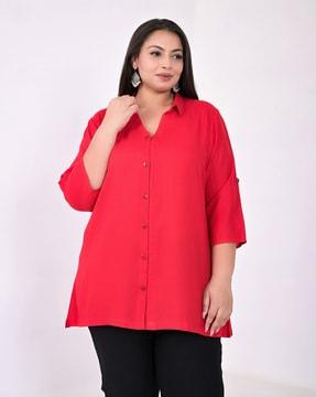 women relaxed fit shirt