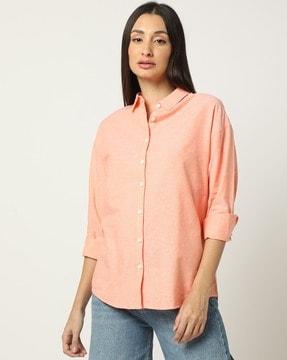 women relaxed fit shirt