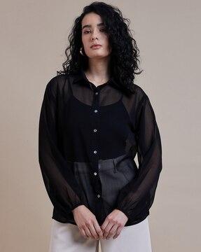 women relaxed fit shirt