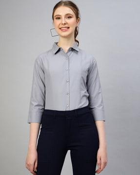 women relaxed fit shirt