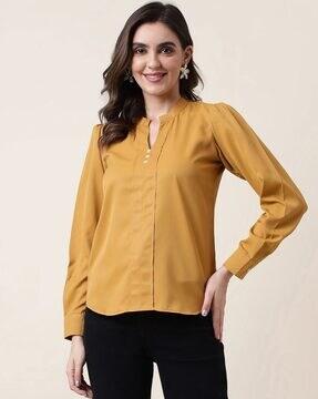 women relaxed fit shirt