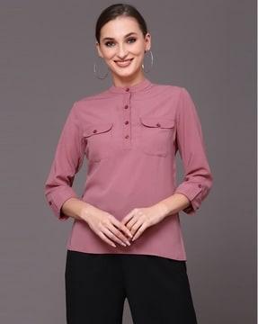 women relaxed fit shirt