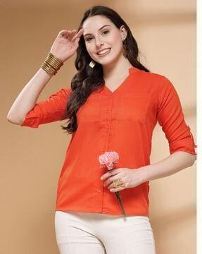 women relaxed fit shirt