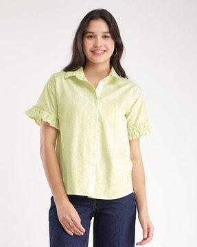 women relaxed fit shirt