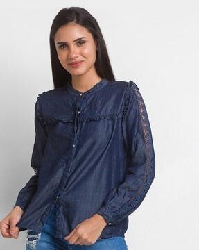 women relaxed fit shirt