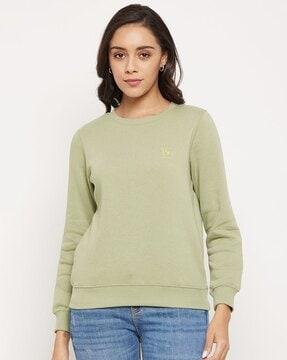 women relaxed fit sweatshirt