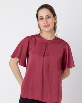 women relaxed fit top