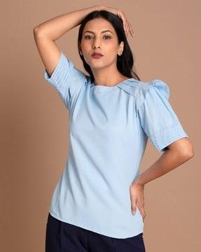 women relaxed fit top