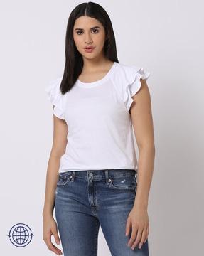 women relaxed fit top