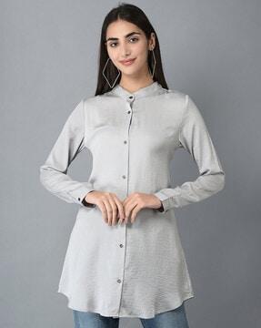 women relaxed fit tunic