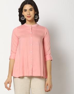 women relaxed fit tunic