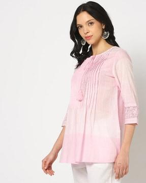 women relaxed fit tunic