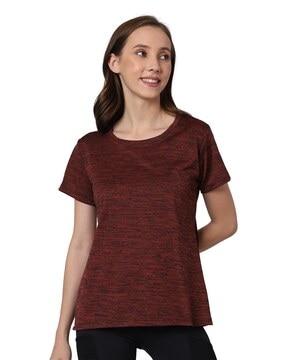 women relaxed t-shirt with round neck