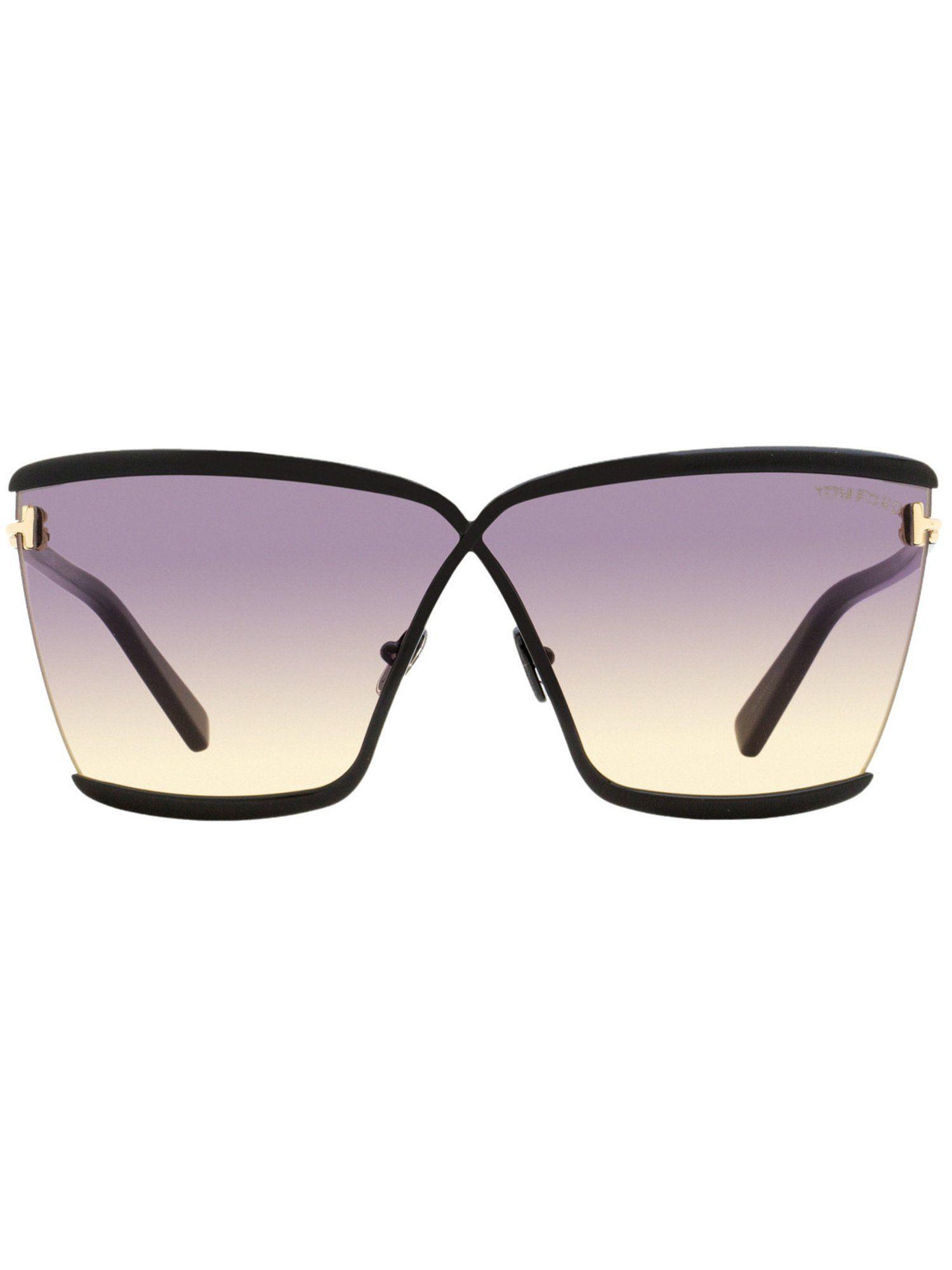 women rhombus multicolor lens sunglasses - ft0936 71 01b
