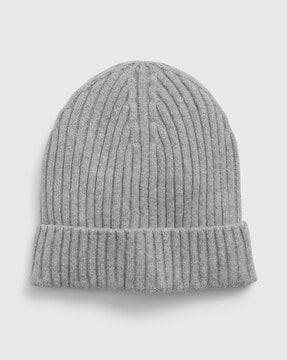 women ribbed beanie