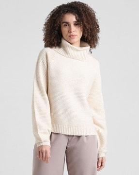 women ribbed pullover