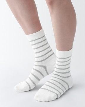 women right angle 3 layer loose top socks