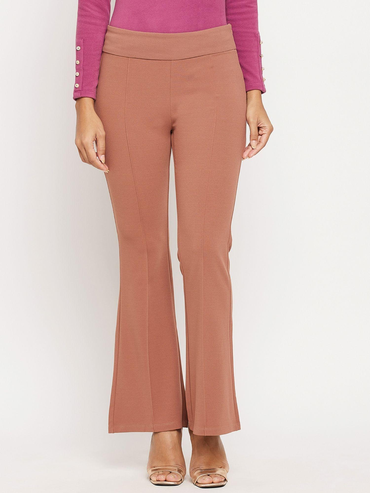 women rose trousers