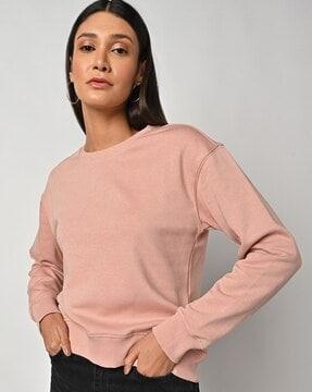 women round-neck sweatshirt