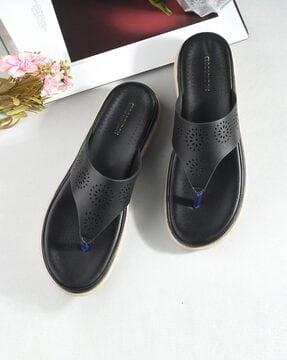 women round-toe slip-on heeled sandals