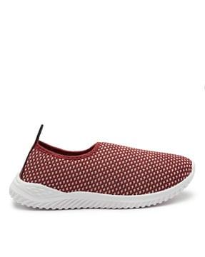 women round-toe slip-on shoes