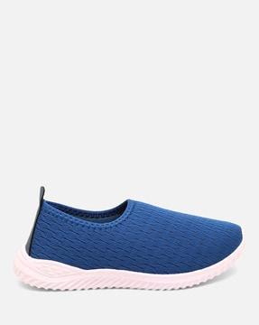 women round-toe slip-on shoes