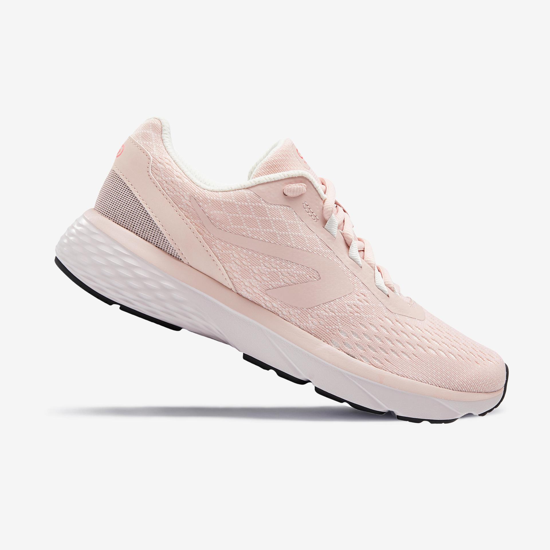 women running shoes run support - pink