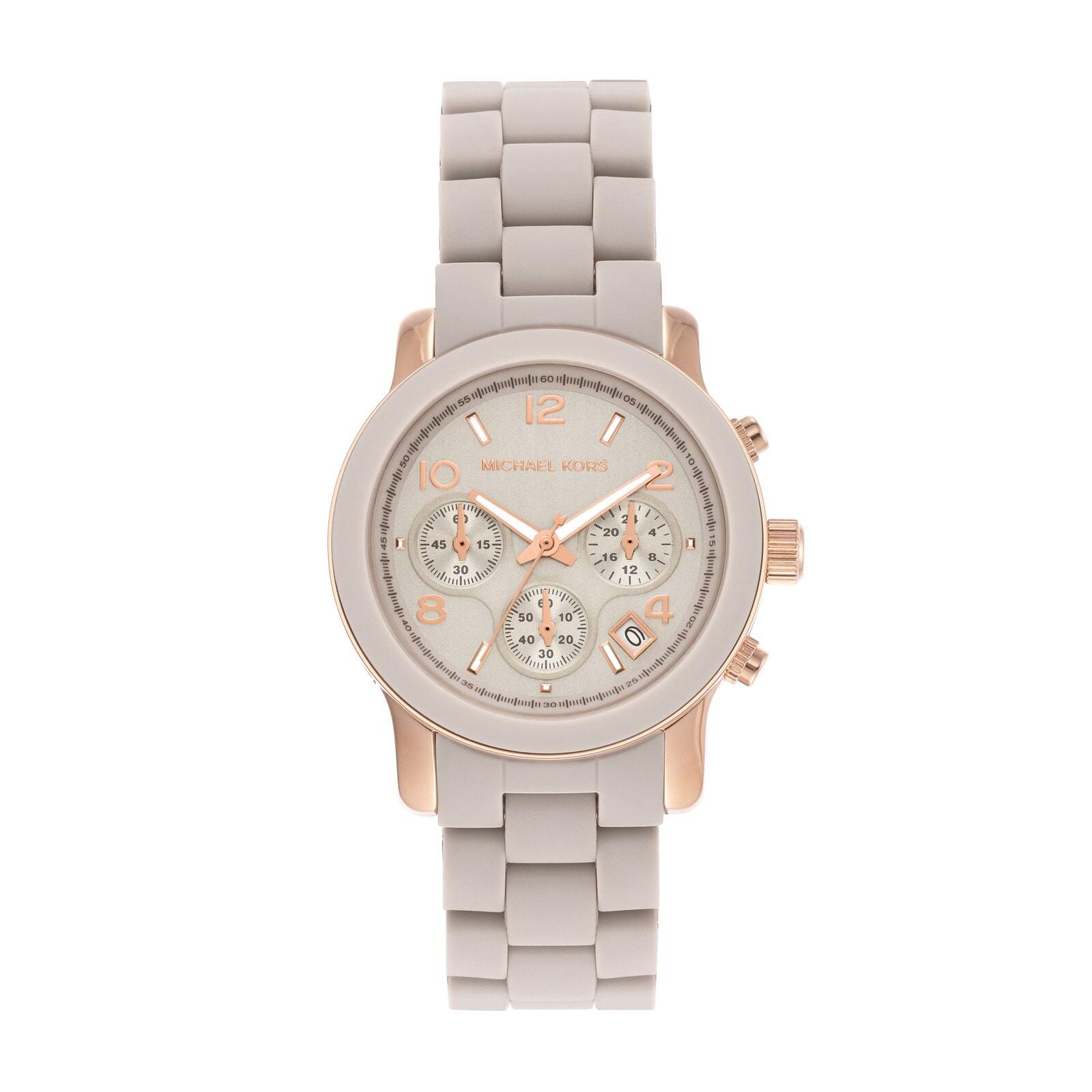 women runway gray watch mk7386