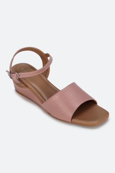 women sandal  (pink , 5)