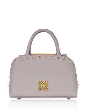 women satchel with detachable sling