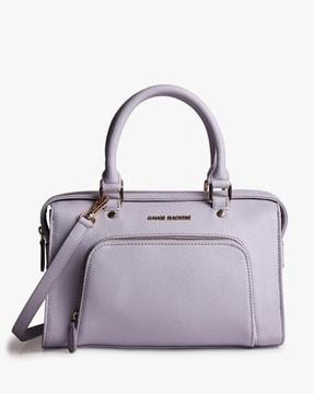 women satchel with detachable strap