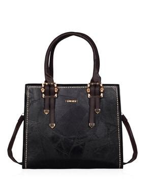 women satchel with detachable strap