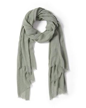 women scarf with fringes
