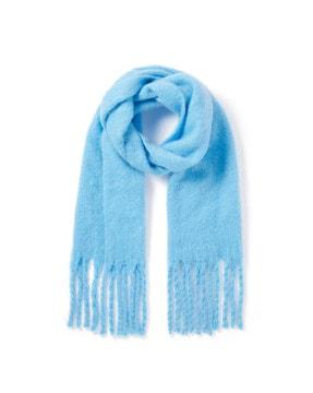 women scarf with fringes
