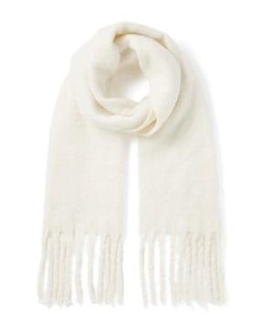 women scarf with fringes