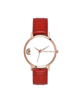 women sd-1-rg-wht water-resistant analogue watch