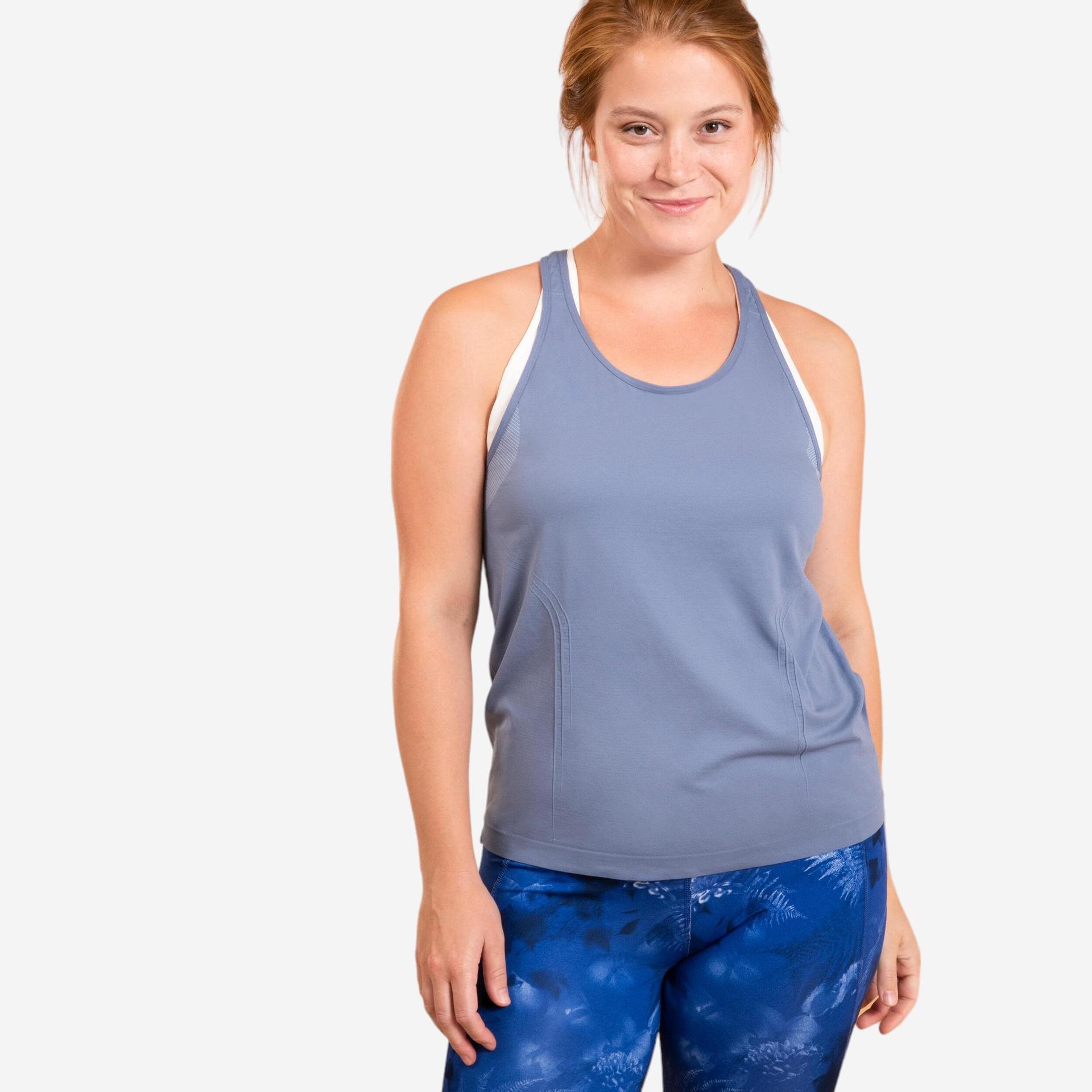 women seamless dynamic yoga tank top