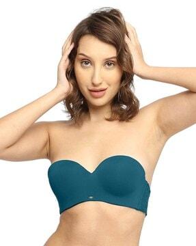 women seamless strapless bra