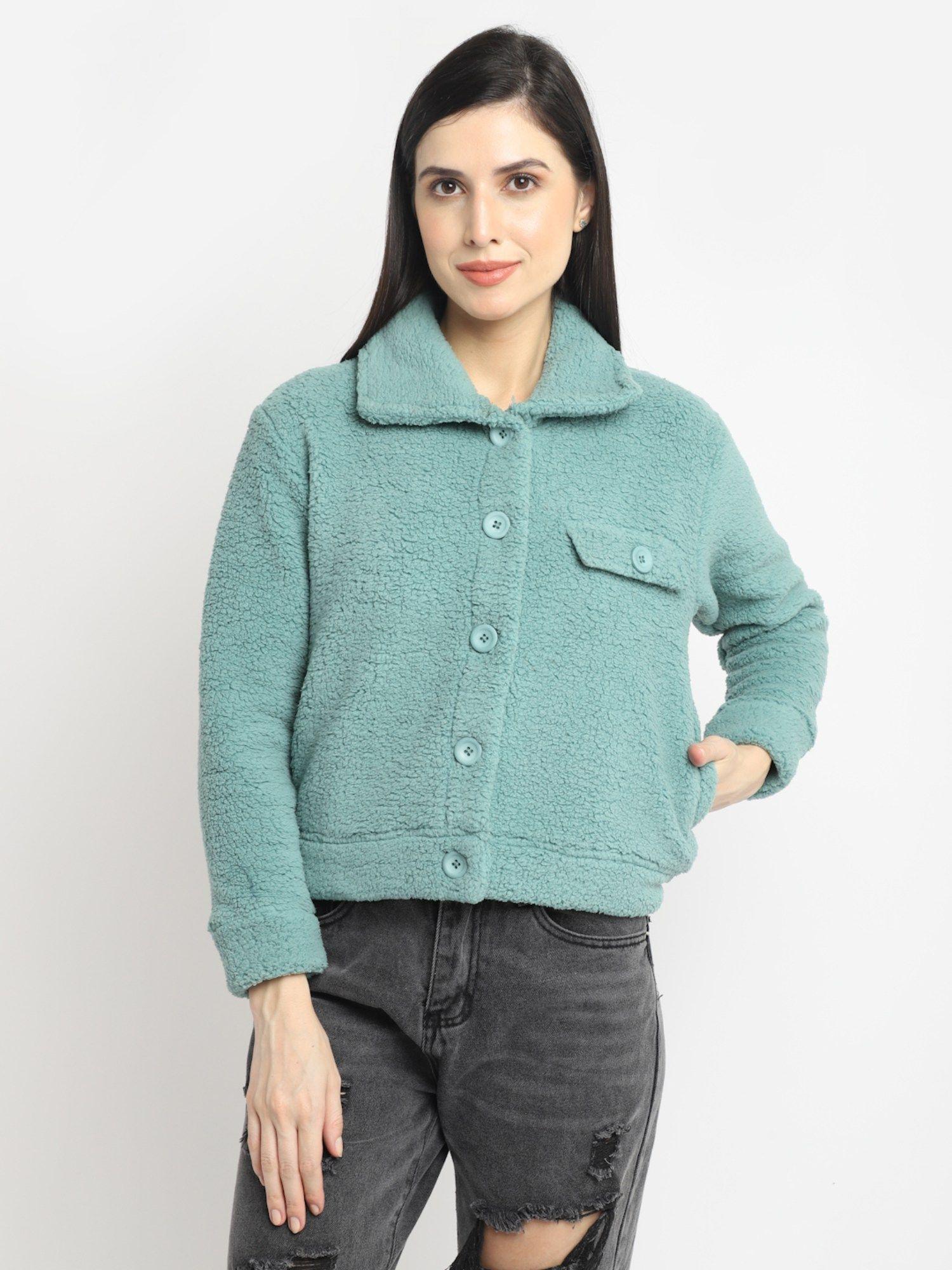 women sherpa sweatshirt