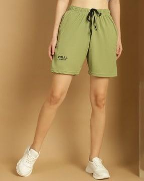 women shorts with drawstring waist