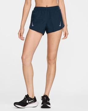 women shorts with logo print