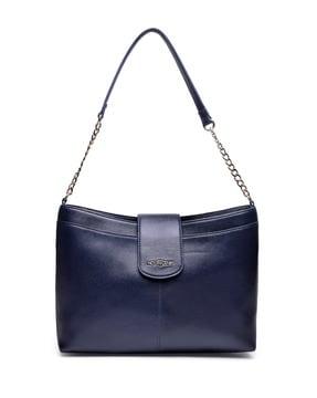 women shoulder bag with metal strap