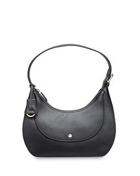 women shoulder bag with zip closure