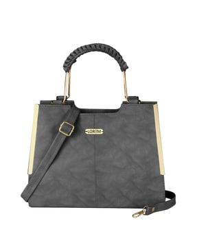 women shoulder handbag with detachable strap