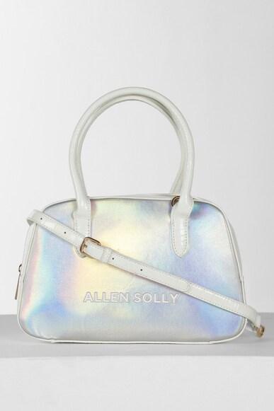 women silver casual sling bag