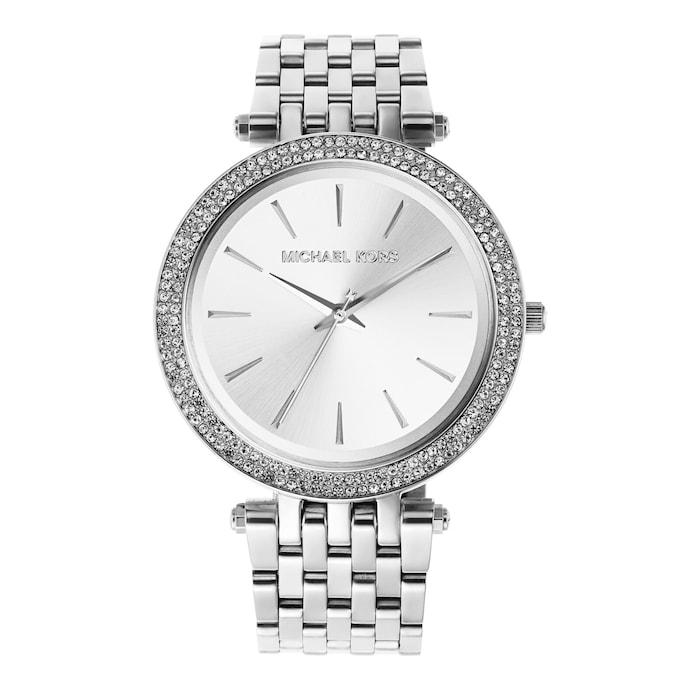 women silver darci analog quartz watch