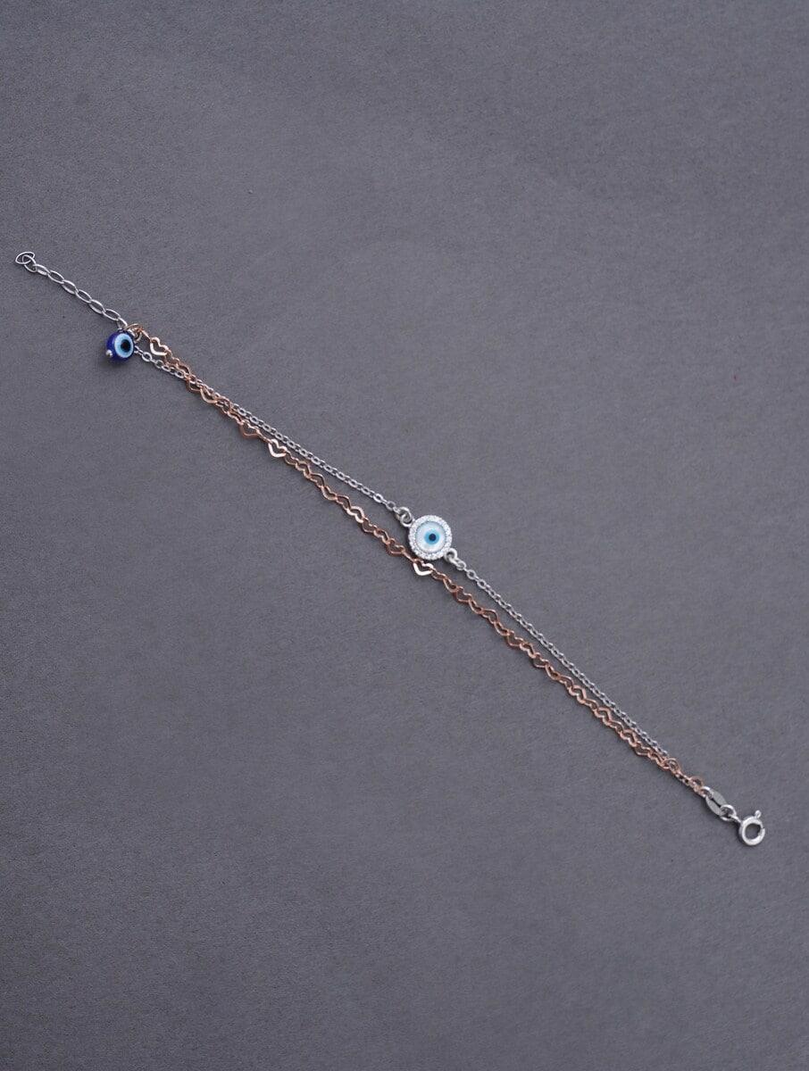 women silver spring ring silver anklets