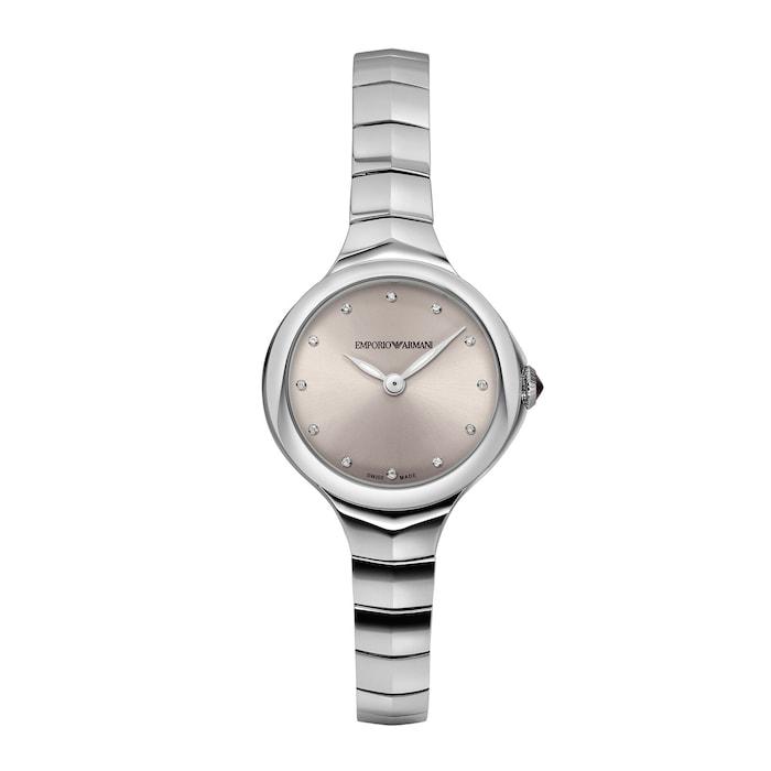 women silver swiss analog quartz watch