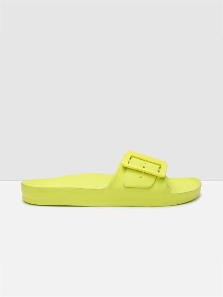 women slides  (green , 5)