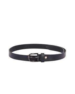 women slim belt with buckle closure